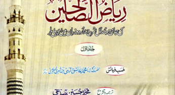 Raozat Us Saliheen Urdu Sharah Riaz Us Saliheen By Maulana Muhammad Hussain Siddiqui