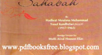 Hayatus Sahabah By Maulana Muhammad Yousuf Kandhelwi