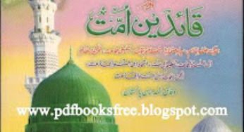 Aqeedah Hayat Ul Ambiya a.s Aur Qaideen E Ummat By Maulana Noor Ullah Rasheedi