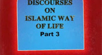 Discourses On Islamic Way Of Life Volume 3 By Mufti Muhammad Taqi Usmani