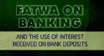 Fatwa On Banking By Umar Ibrahim Vadillo