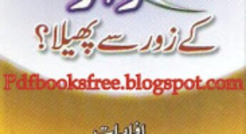 Kiya Dunya Main Islam Talwar Ke Zor Se Phaila By Maulana Muhammad Aslam sheikhupuri