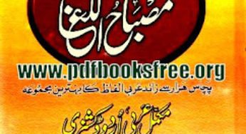 Misbah ul Lughat Arabic Urdu Dictionary