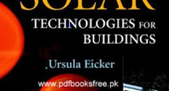 Solar Technologies For Buildings By Ursula Eicker